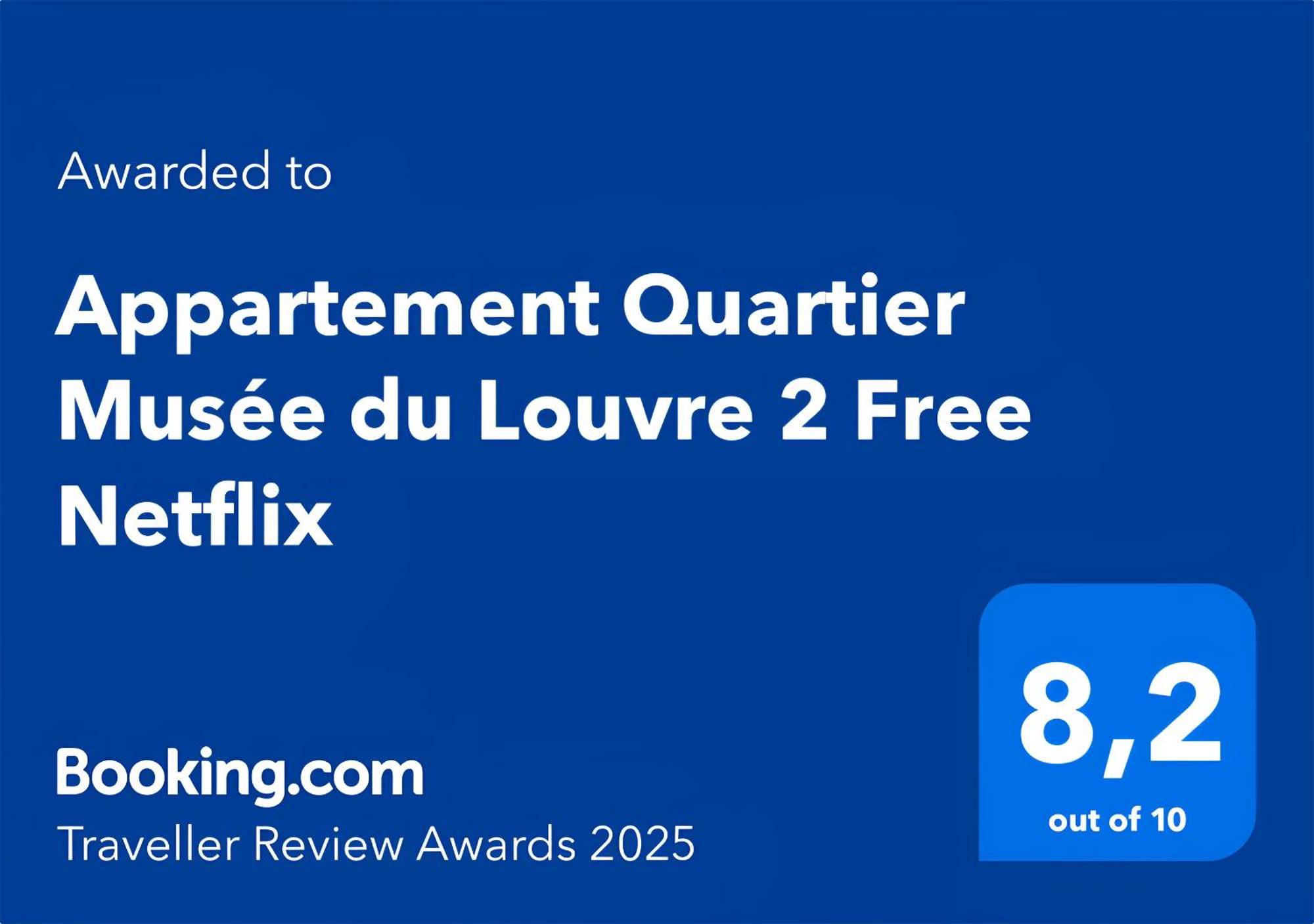 Appartement Quartier Musee Du Louvre 2 Free Netflix Paris Exterior photo